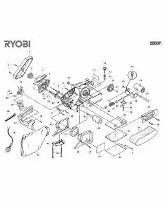 Buy A Ryobi B850F Spare part or Replacement part for Your Sanders and Fix Your Machine Today